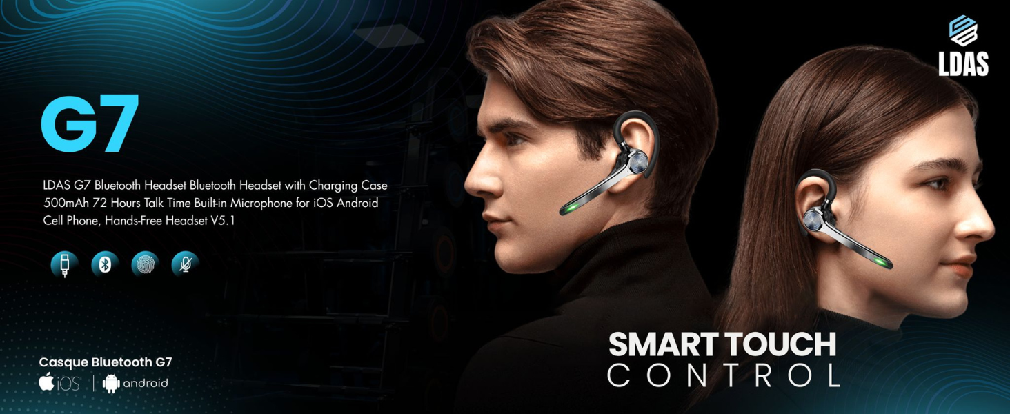Best Bluetooth Headset for Truck Drivers 2025: LDAS G7 Long-Haul Comfort & Durability