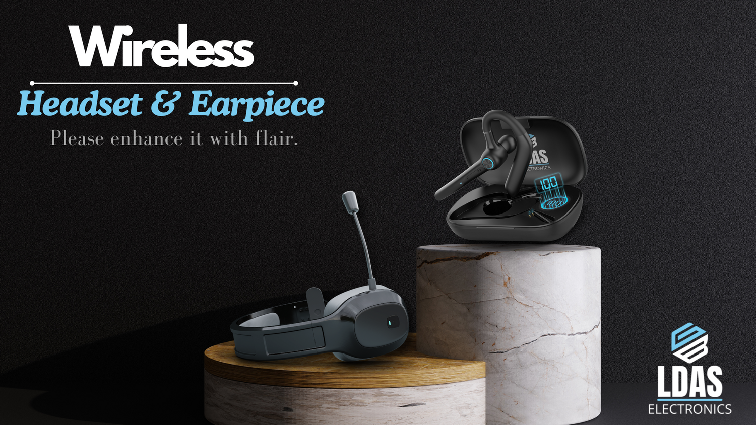 Wireless Headset and earpiece for truck drivers for their safety.