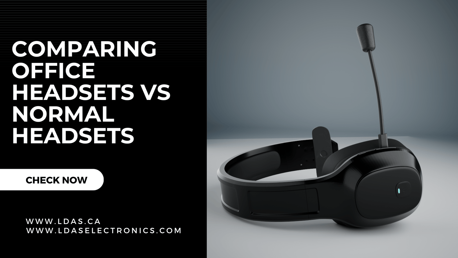 Comparing Office Headsets vs Normal Headsets - LDAS ELECTRONICS