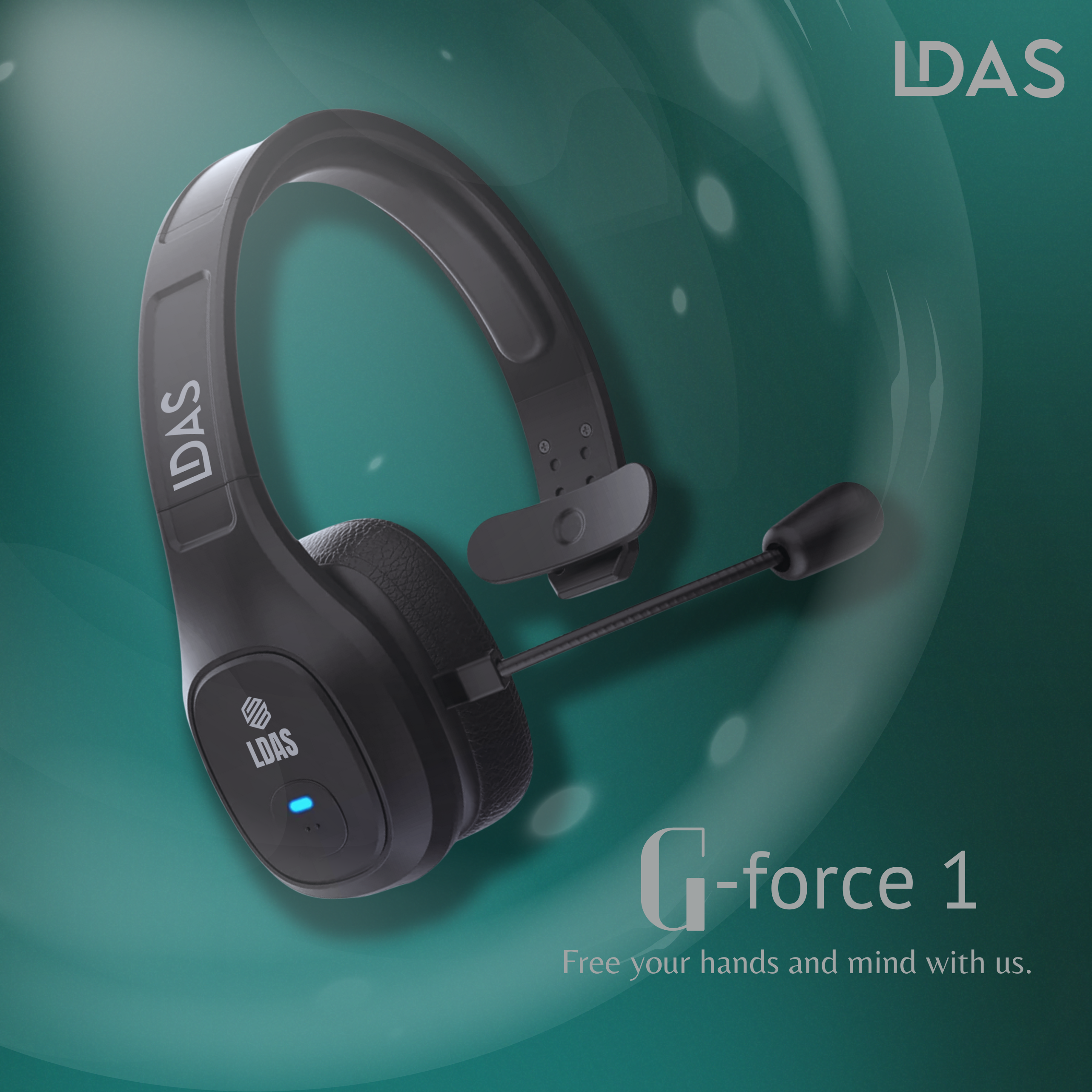 wireless headset from ldas for truckers