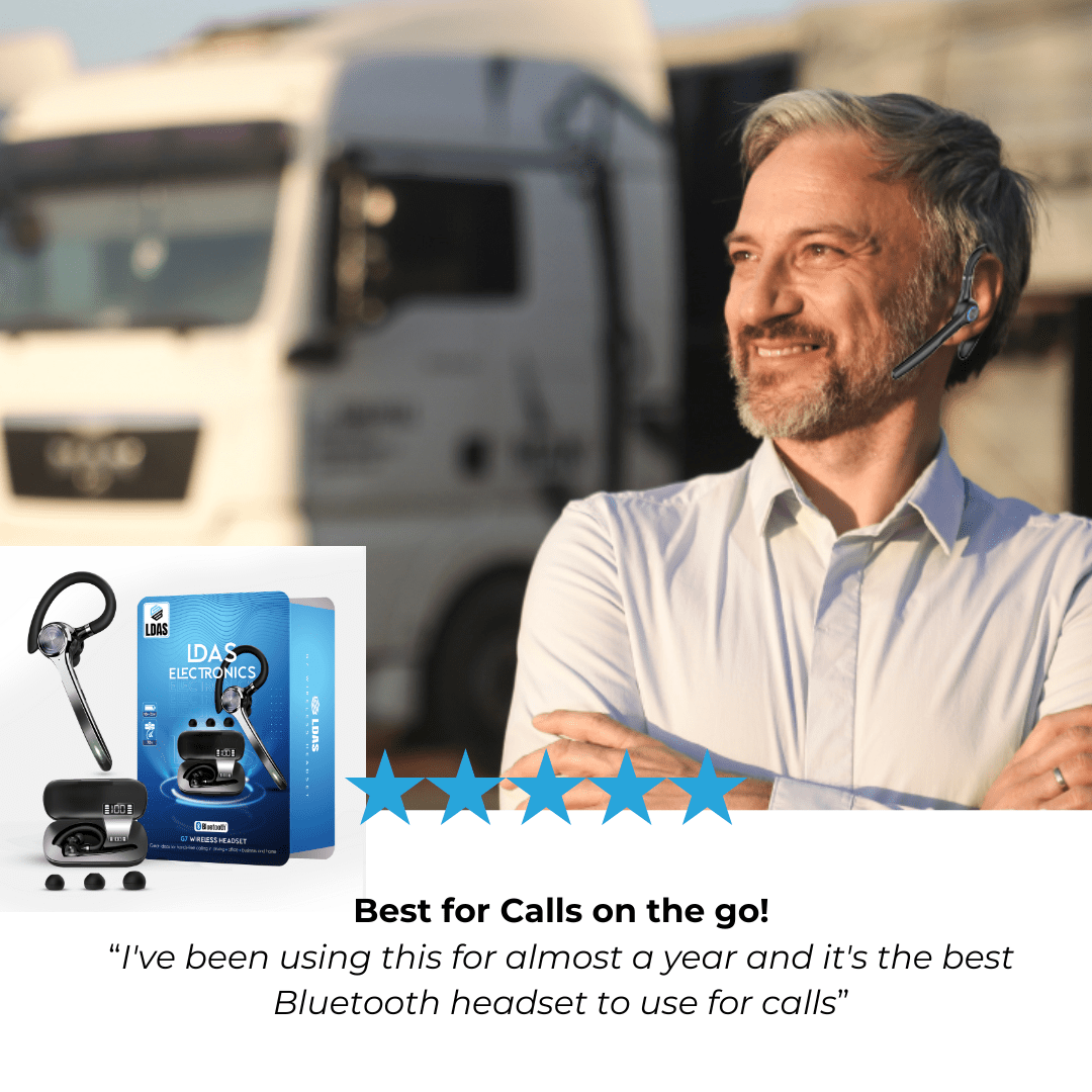 LDAS Bluetooth Headset G7 Review: Top Earpiece Choice? - LDAS ELECTRONICS