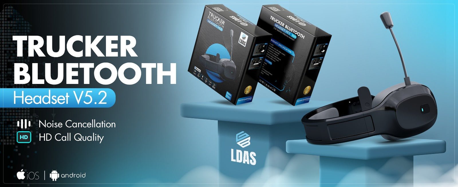 What is a Trucking Bluetooth Headset and How Does it Work - LDAS ELECTRONICS