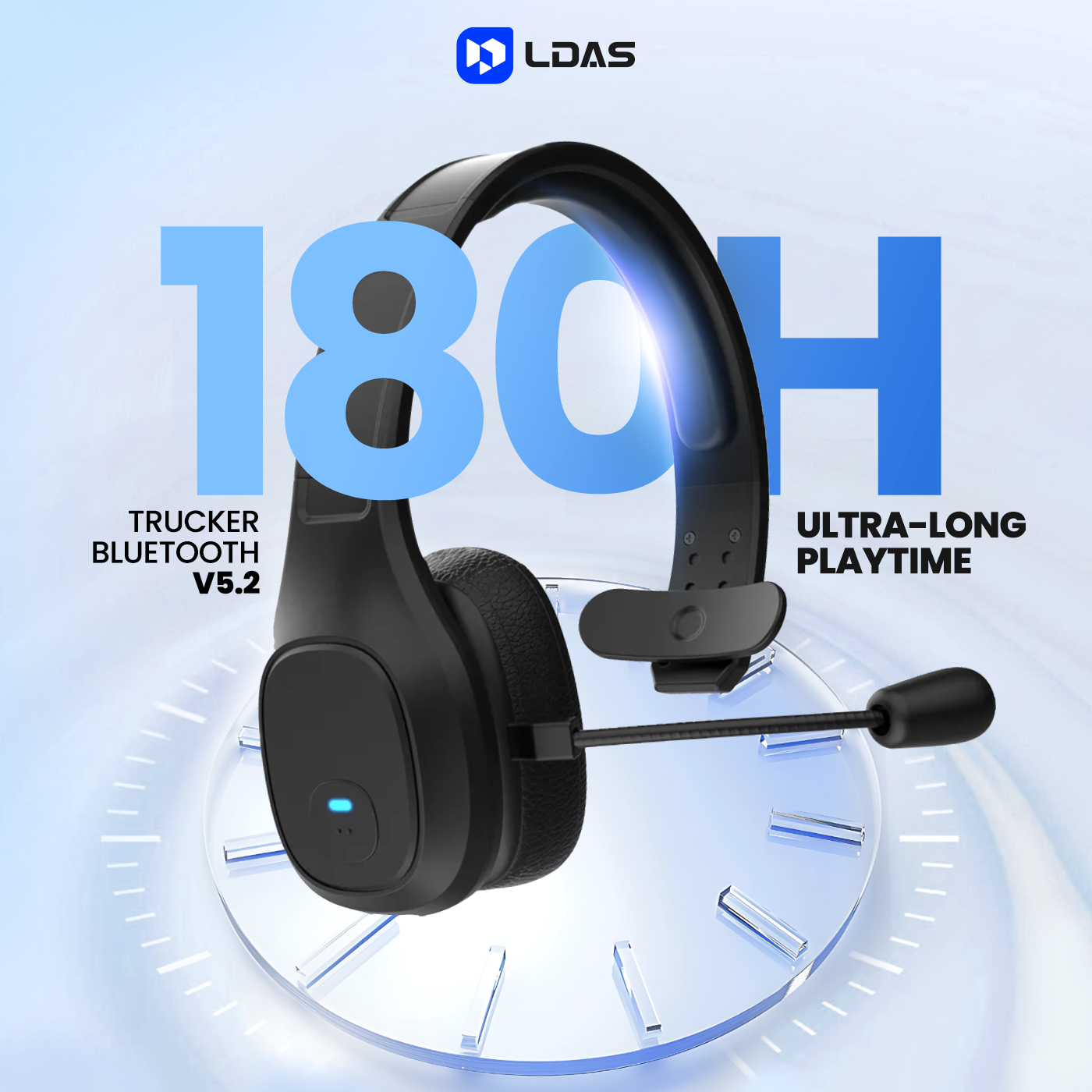 LDAS Trucker Bluetooth Headset TH11