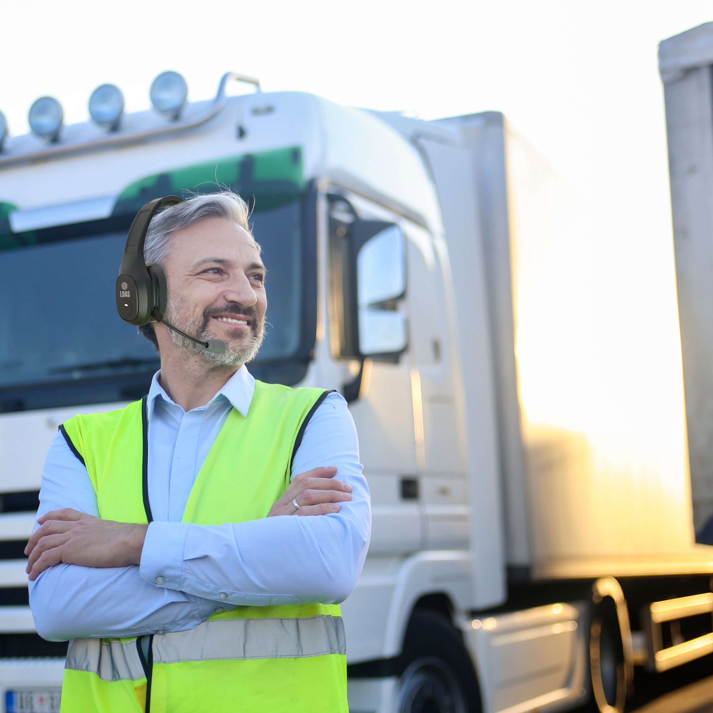 LDAS Trucker Bluetooth Headset GeForce1 (TH11) - LDAS ELECTRONICS
