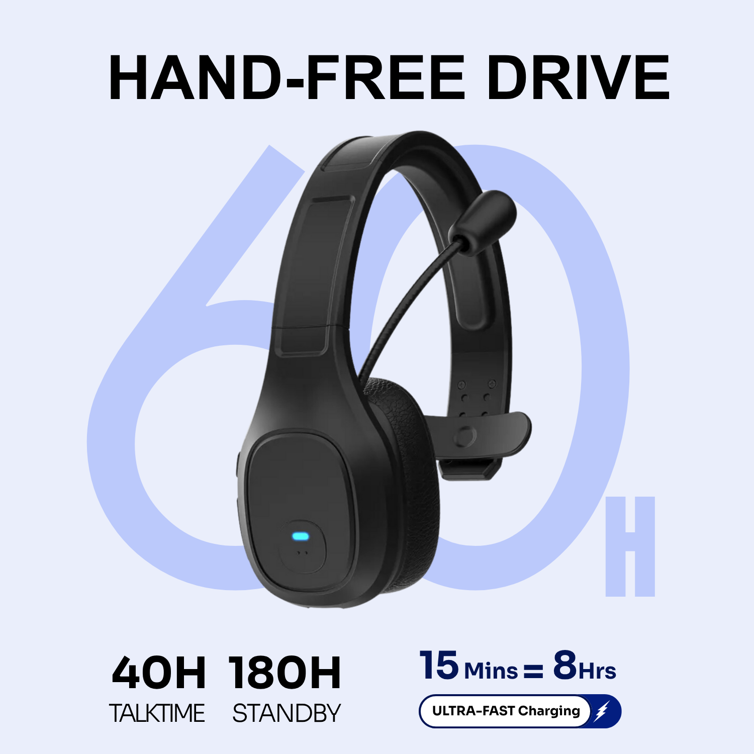 LDAS Trucker Bluetooth Headset TH11