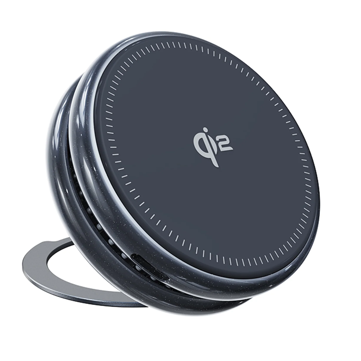 Magsafe charger with colling fan and kickstand