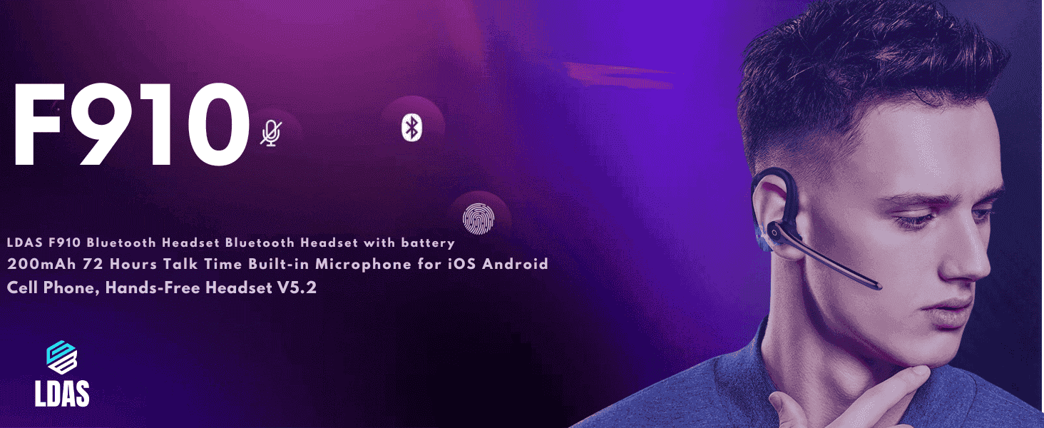 Écouteur Bluetooth LDAS F910