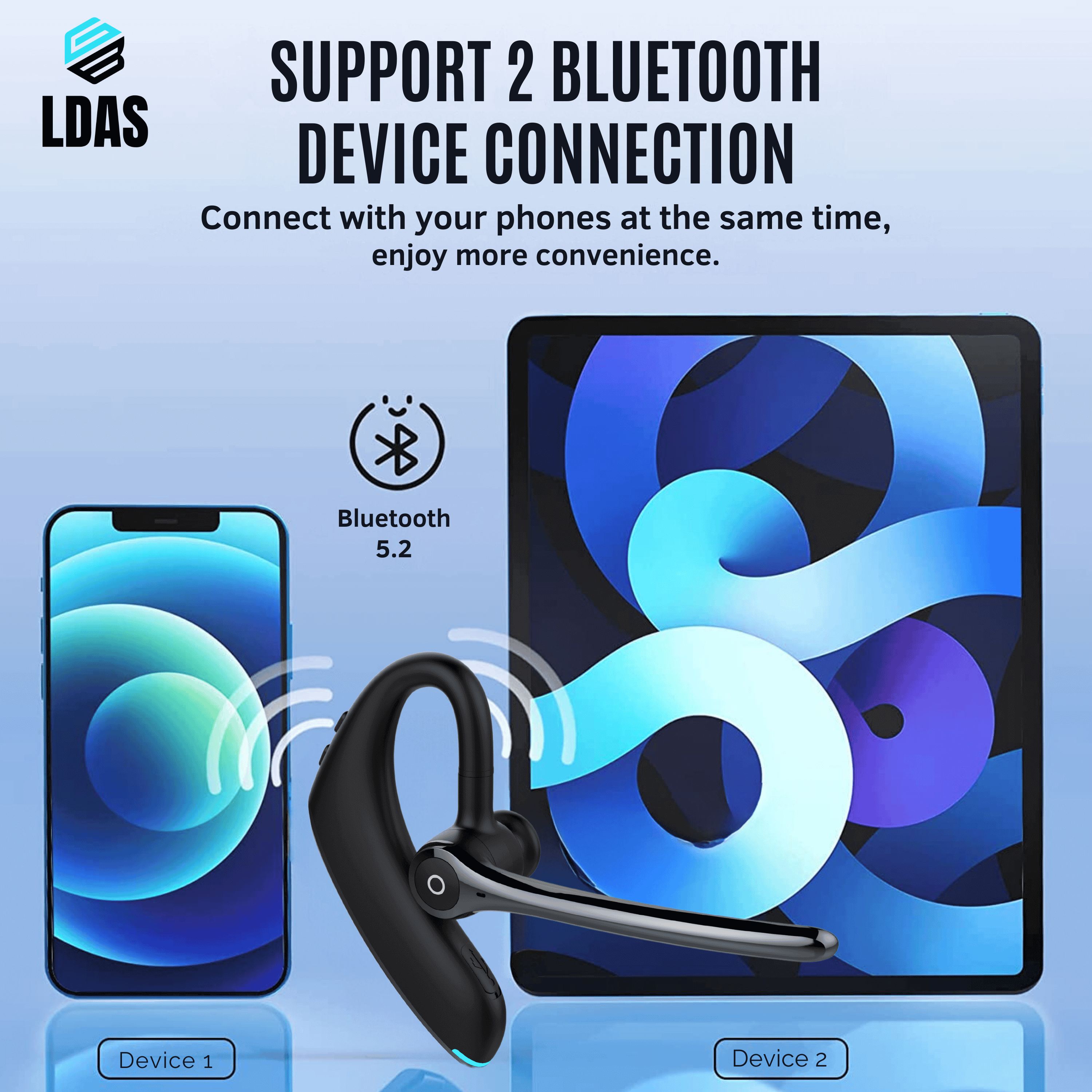 Écouteur Bluetooth LDAS F910