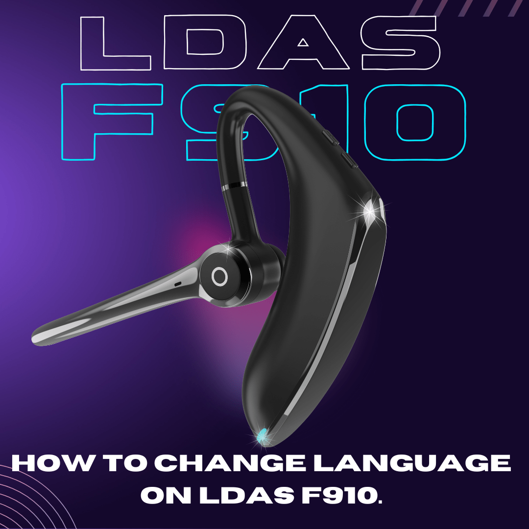How to change language on LDAS F910. - LDAS ELECTRONICS